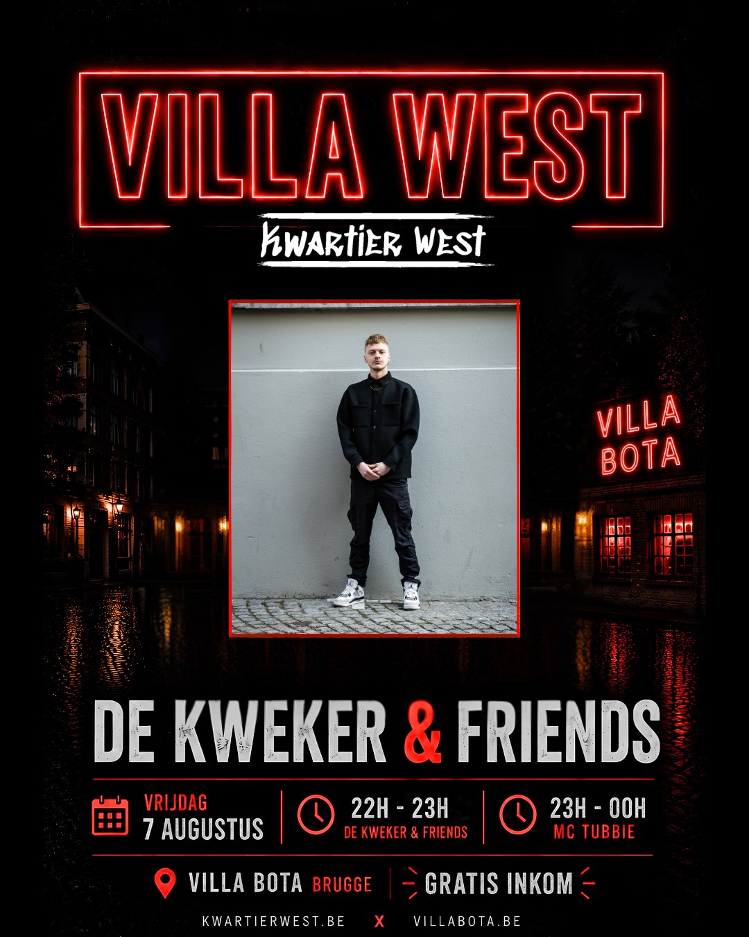 Affiche Villa West met De Kweker